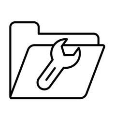 Folder Maintenance Icon Icon Related