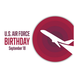 Us Air Force Birthday September 18 Holiday