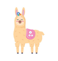 Llama Perubian Standing Animal