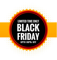 Modern Black Friday Sale Poster Background