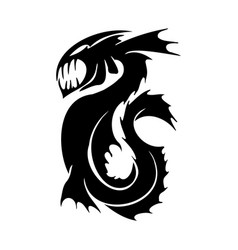 Moray Eel Sea Dragon - Tribal Monster Svg