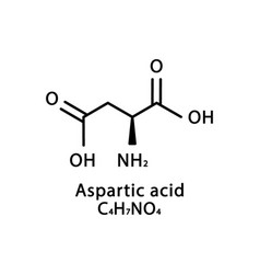 Aspartic Acid Molecular Structure Aspartate