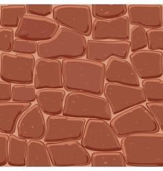 Seamless brown stone background Royalty Free Vector Image