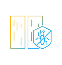 Protection From Termite Gradient Linear Icon
