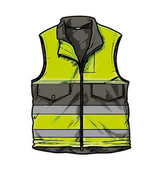 Yellow Vest Isolated