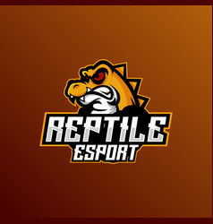 Crocodile Angry Logo Esport Team