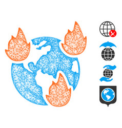 Earth Disasters Web Mesh