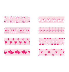 Set Of Valentines Day Washi Tape