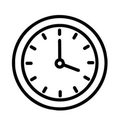 Black Clock Icon