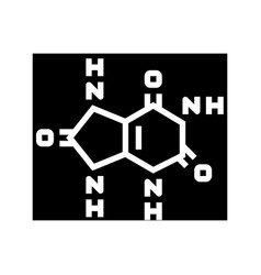 Uric Acid Cause Gout Glyph Icon