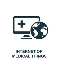 Internet Of Medical Things Icon Simple Element