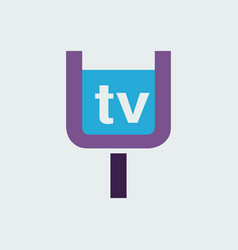 Y Tv Letter Concept Logo For Tv Tv Letter Mark