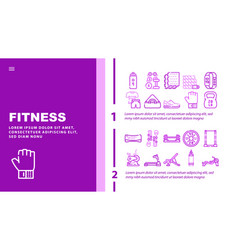 Fitness Gym Exercise Landing Header