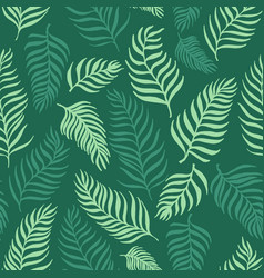 Neo Mint Pattern With Palm Dypsis Leaves