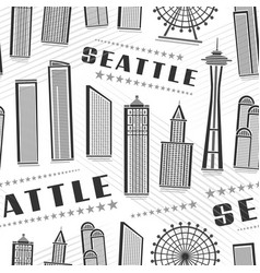 Seattle Seamless Pattern