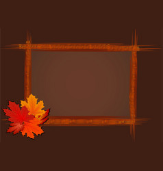 Abstract Wooden Frame