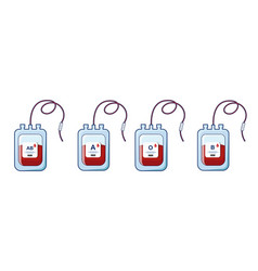 Blood Bag For Donation Type A B Ab O