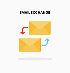 Email Exchange Flat Icon