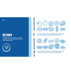 Kiwi Food Green Fresh Landing Header