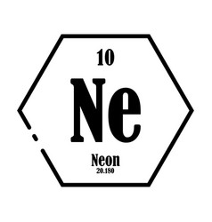 Neon Chemistry Icon