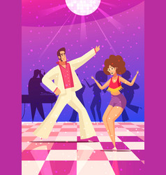 Retro Disco Party Background