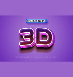 3d Style Text Effect Template