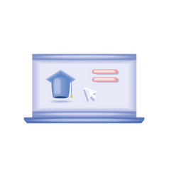 Laptop Elearning Icon