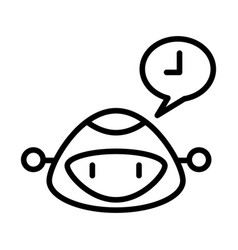 Chatbot Service All Time Icon