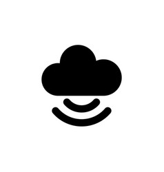 Cloud Wifi Flat Icon