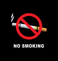 No Smoking Icon Design Template