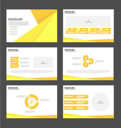 Orange Yellow Presentation Templates Infographic