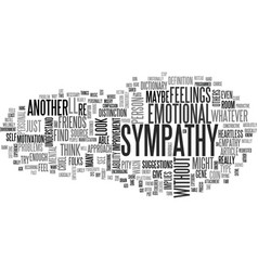 sympathy word vector images