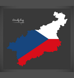 Ustecky Kraj Map Czech Republic