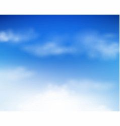 Blue Sky With White Clouds