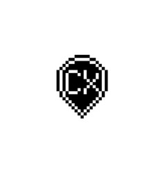 Cx Pixel Art Initial Logo