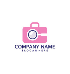 Find Suitcase Logo Design Concept Suitcase Logo