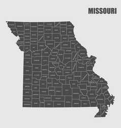 Black and White Missouri Vector Images (over 130)