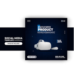 Exclusive Product Social Media Post Template