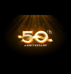 Anniversary 50th Year Golden Celebration