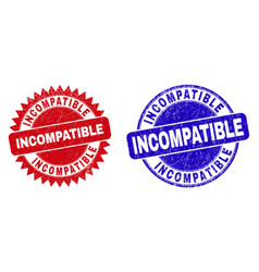 Incompatible Rounded And Rosette Watermarks