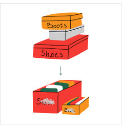 Second Life Of Shoes Boxes The Way Of Zero Waste