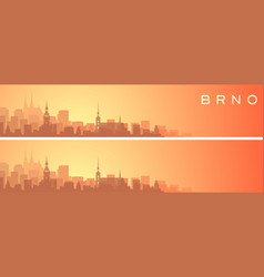 Brno Beautiful Skyline Scenery Banner