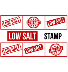 Low Salt Rubber Stamp Set