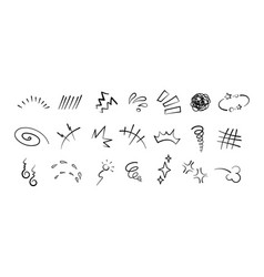 Manga Or Anime Comic Emoticon Element Graphic