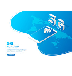 5g Network Technology Concept