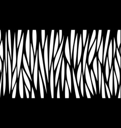 Abstract Black And White Horizontal Seamless