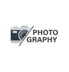 Camera Icon In Flat Style Photography On Isolated