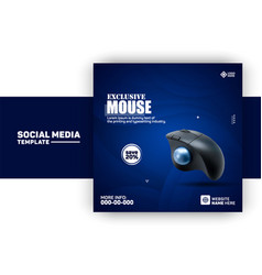 Exclusive Pc Mouse Social Media Post Template