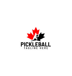 Pickleball Logo With A Combination