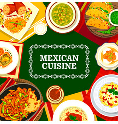 Mexican Restaurant Menu Cover Spice Food Frame